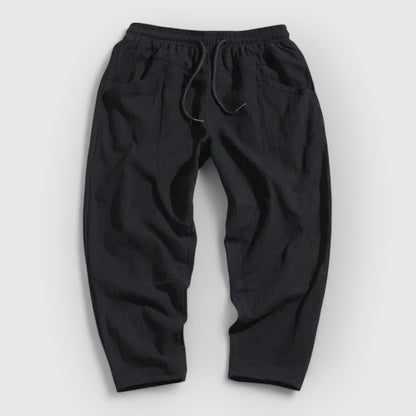 Noé™ | Pantalon cropped en lin respirant pour homme