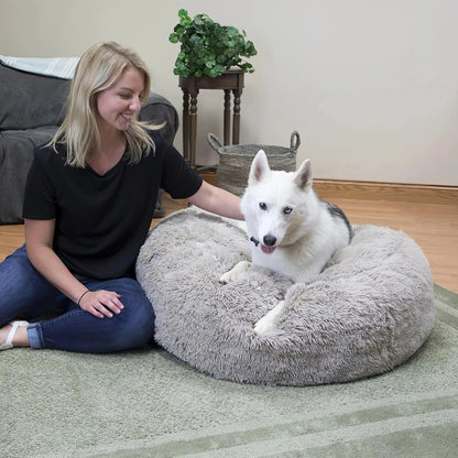 NubeCalma™ | Cama Donut Ultrasuave para un Descanso Profundo