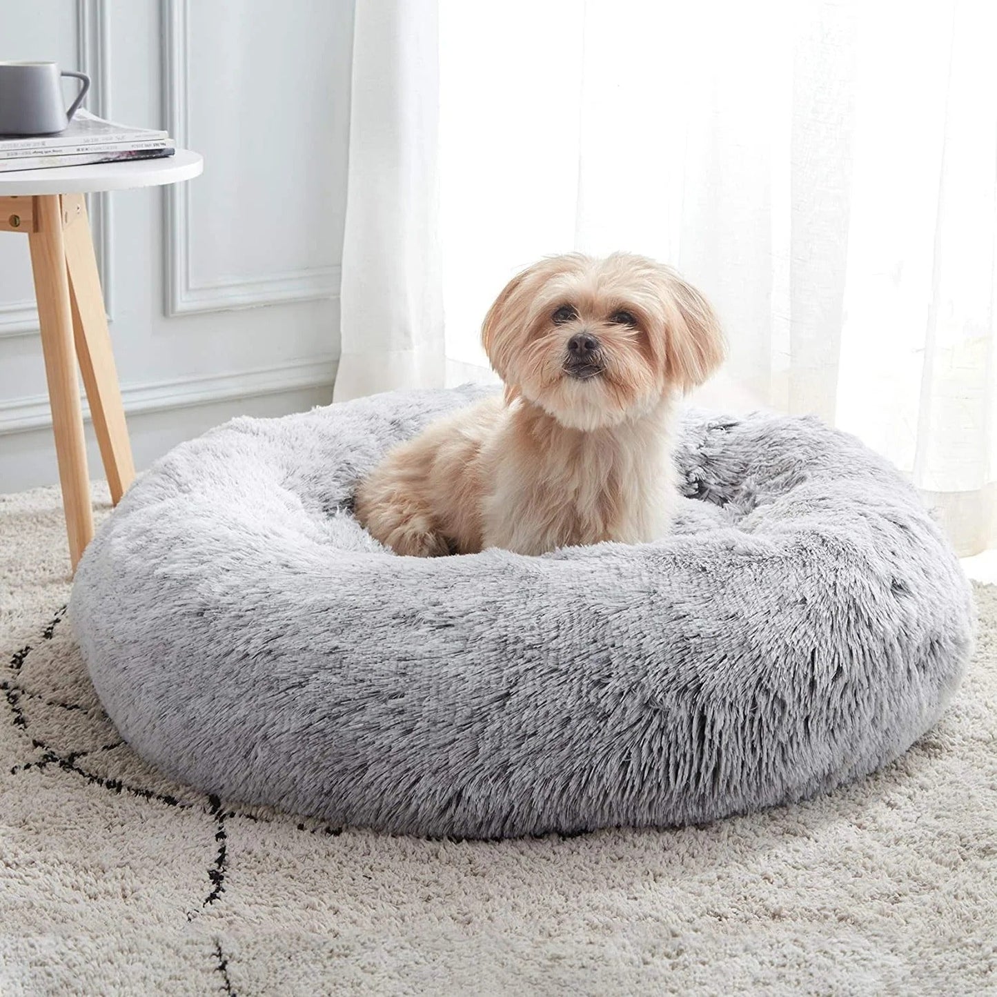 NubeCalma™ | Cama Donut Ultrasuave para un Descanso Profundo