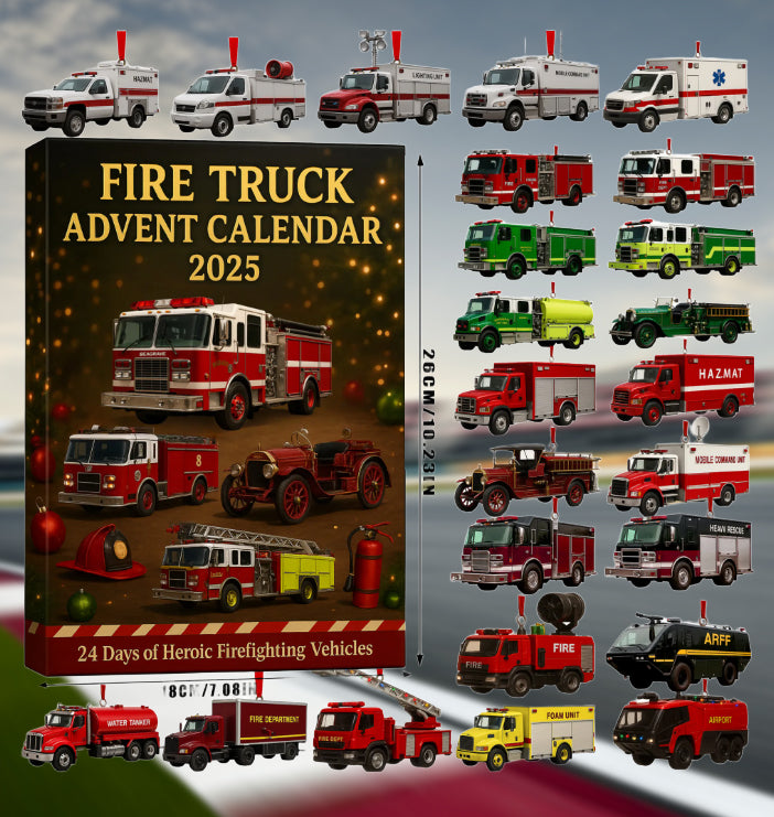 Diego™ | Calendario de Adviento Camiones de Bomberos 2025