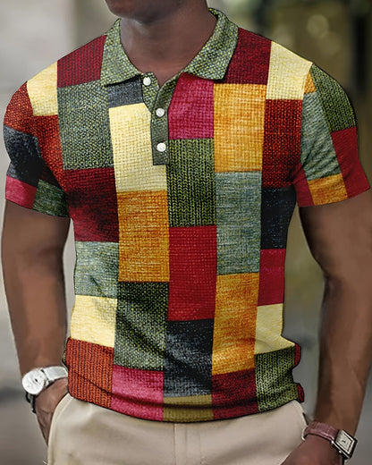 Maëlian™ – Polo Classique à Carreaux