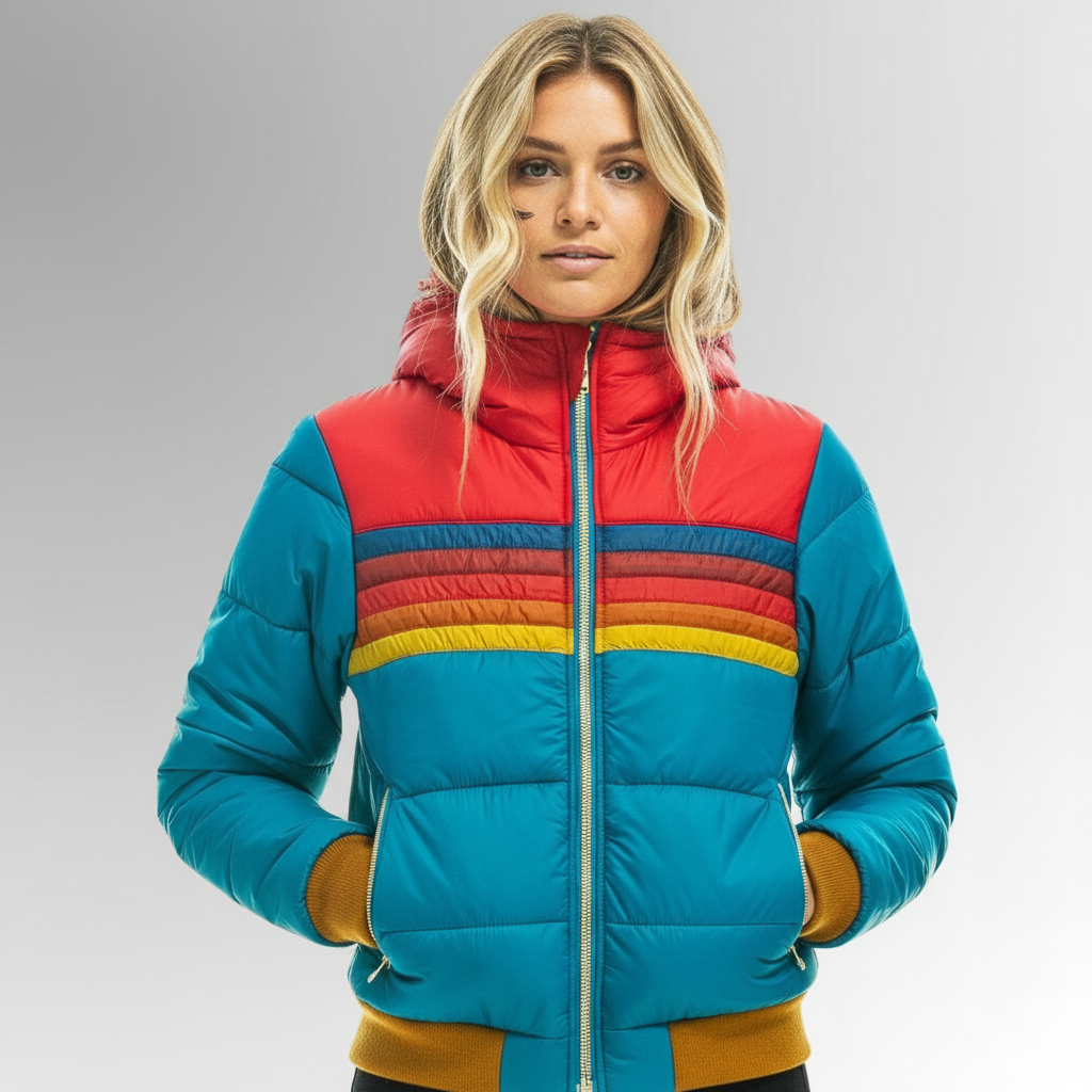 Lucía™ | Chaqueta Retro Acolchada