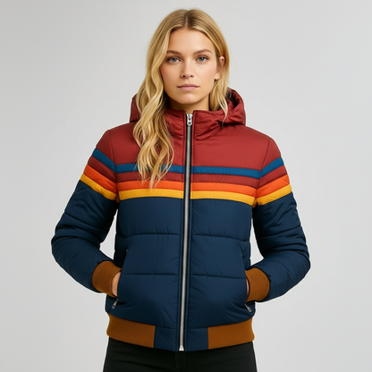 Lucía™ | Chaqueta Retro Acolchada