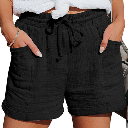 Isabeau™ - Short en lin et coton pour femme