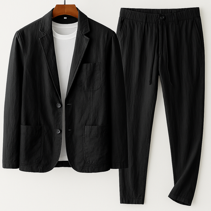 Gabriel™ | Ensemble estival léger en lin pour homme
