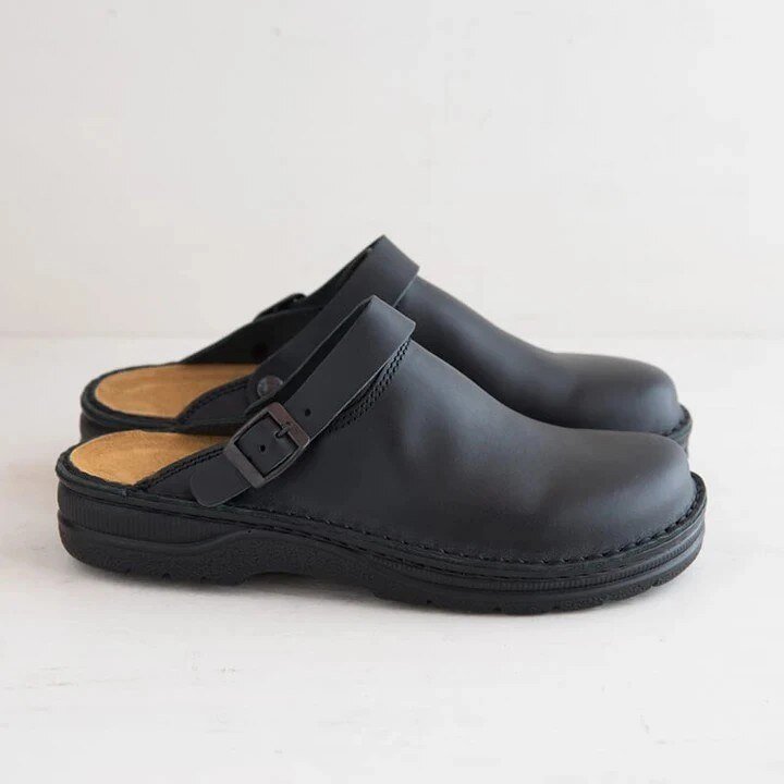 Henri™ | Sabots en cuir avec bride réglable